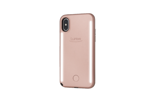 LuMee Duo Light Case for iPhone X/Xs - Rose