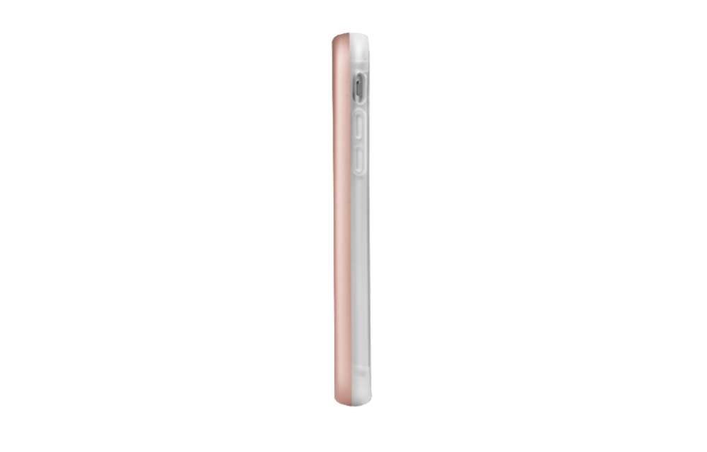 LuMee Duo Light Case for iPhone X/Xs - Rose