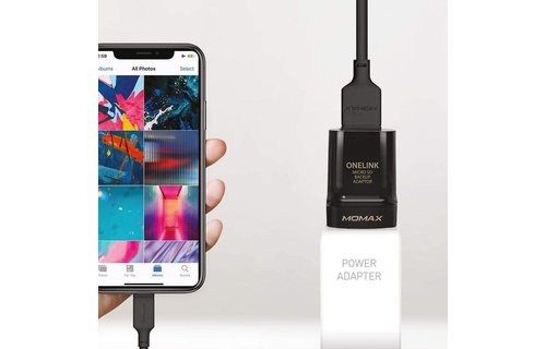 Momax Onelink Micro SD Auto Smart Backup Adapter