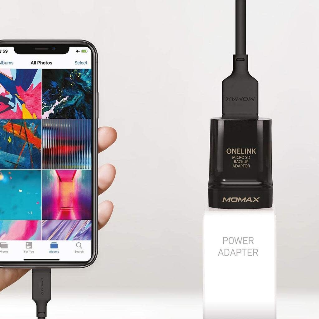 Momax Onelink Micro SD Auto Smart Backup Adapter