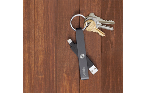 Belkin Mixit Lightning to USB Keychain - Gold