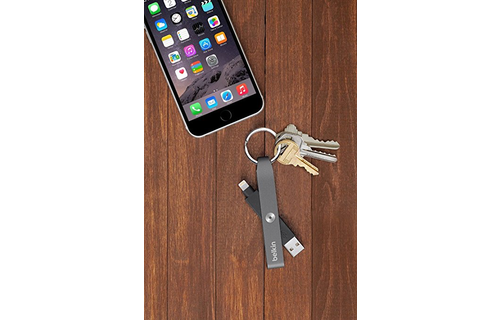 Belkin Mixit Lightning to USB Keychain - Gold