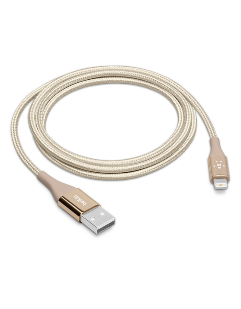 BELKIN Belkin Mixit DuraTek Lightning to USB-A Kevlar Cable 1.2M - Gold