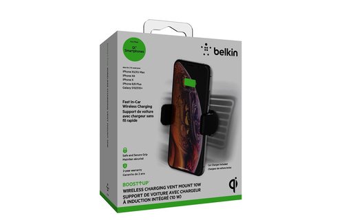 Belkin Boost Up Wireless Charging Vent Mount 10W - Black