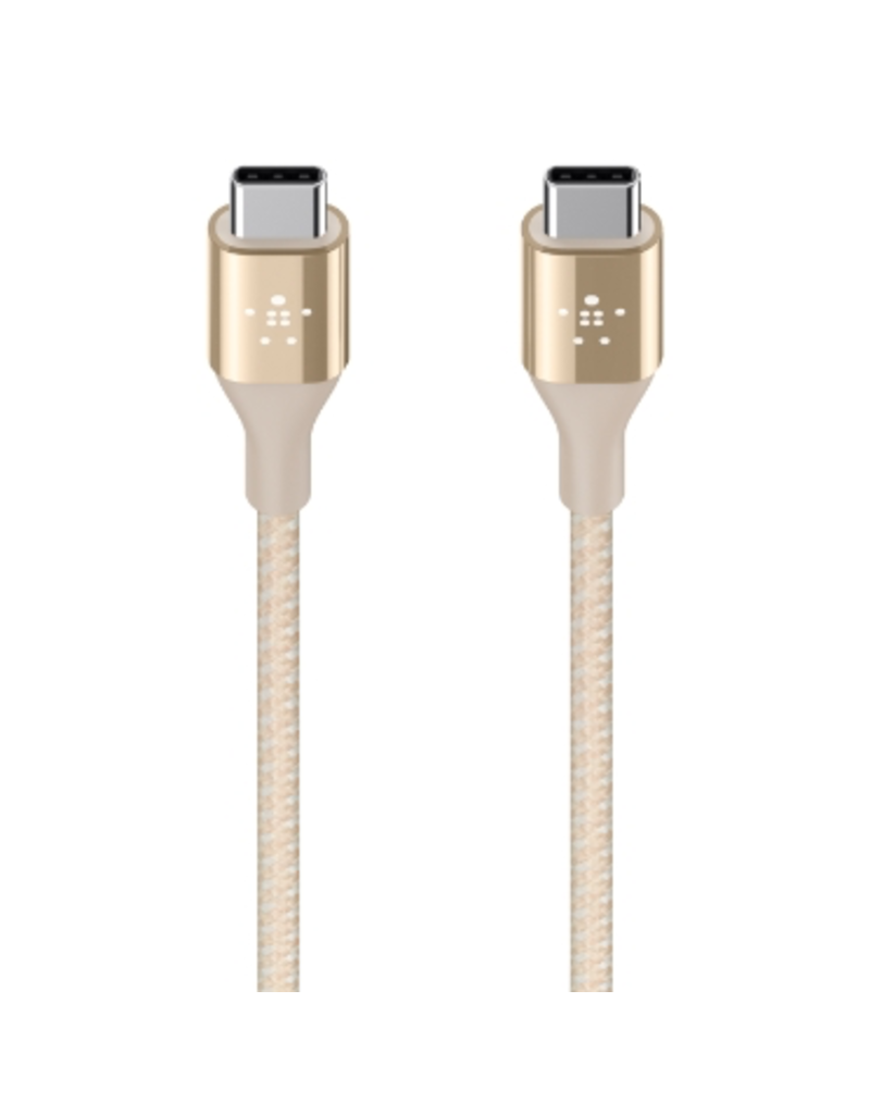 BELKIN Belkin Mixit DuraTek USB-C to USB-C Kevlar Cable 1.2M - Gold