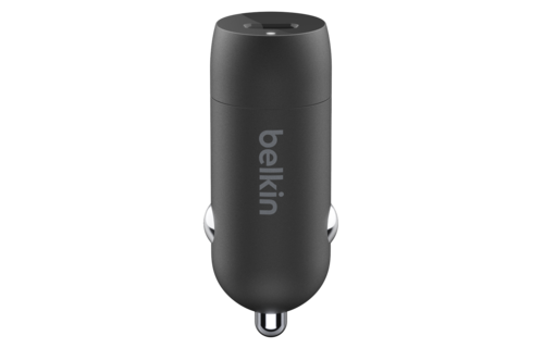 Belkin Boost Up Car Charger 20W PD + Type C to Apple Lightning Cable 4ft/1.2m - Black