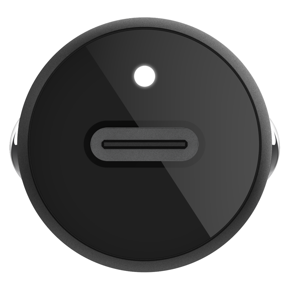 Belkin Boost Up Car Charger 20W PD + Type C to Apple Lightning Cable 4ft/1.2m - Black