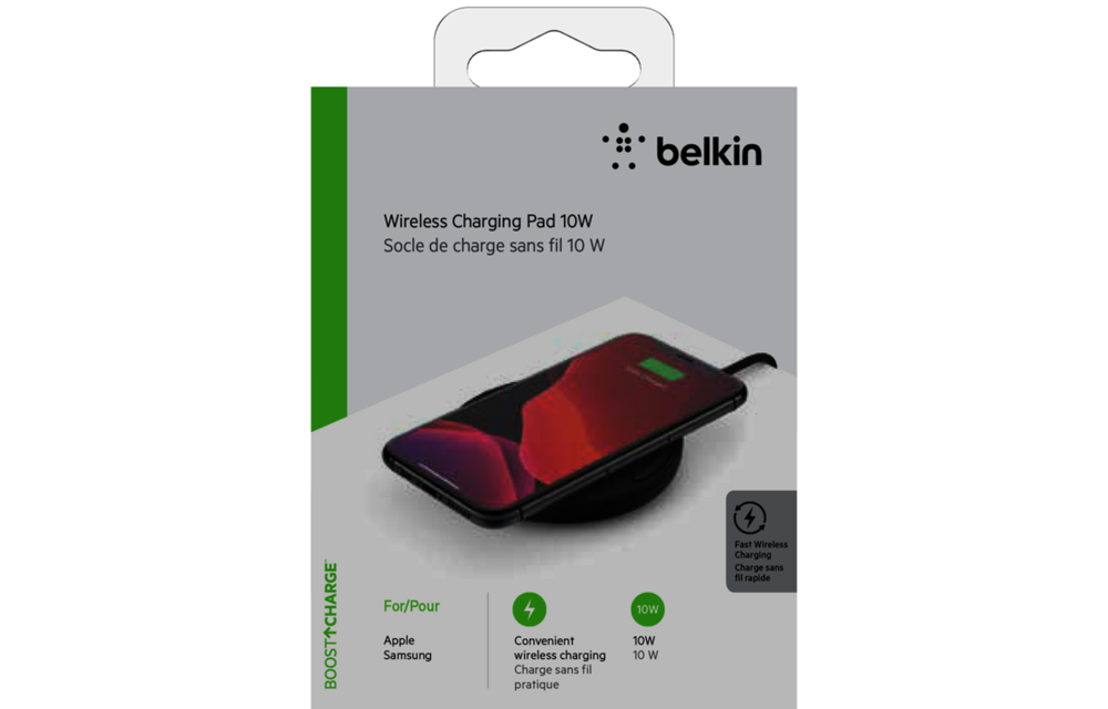 Belkin Boost Up Wireless Charger Pad 10W - Black