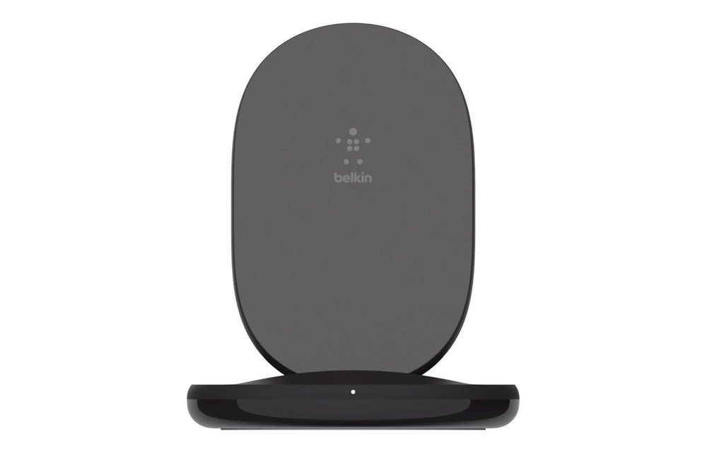 Belkin Boost Charge Wireless Charging Stand 15W and QC 3.0 Wall Charger 24W - Black