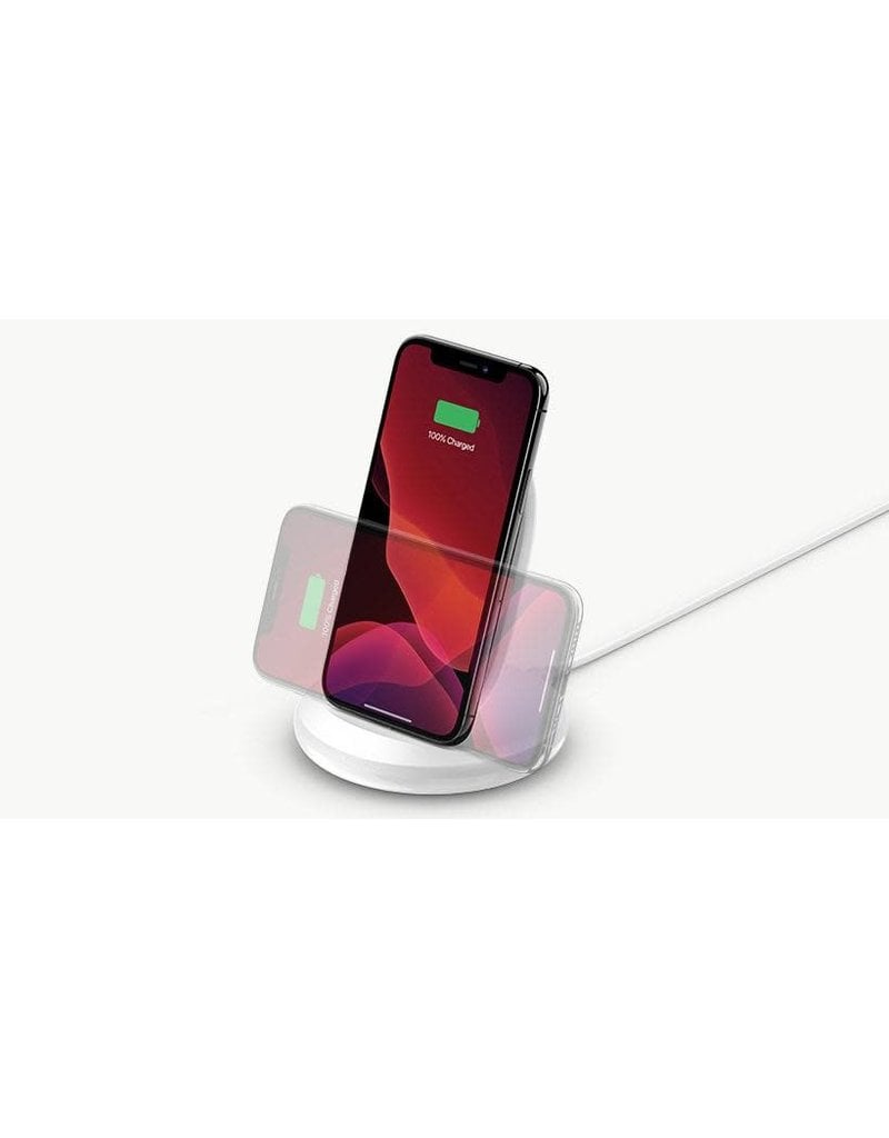 BELKIN Belkin Boost Charge Wireless Charging Stand 15W and QC 3.0 Wall Charger 24W - Black