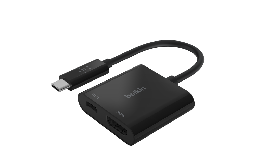 Belkin USB-C to HDMI and Charge Adapter 60W - Black