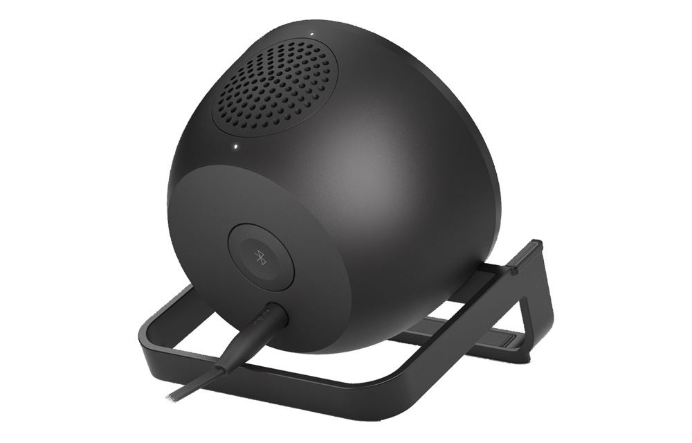 Belkin Boost Up Charge Wireless Charging Stand 10W with Bluetooth Speaker - Black