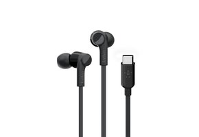 Belkin Rockstar In-Ear Headphones with USB-C Connector  - Black