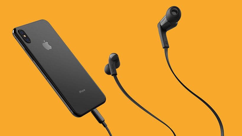 Belkin Rockstar In-Ear Headphones with Lightning Connector - Black