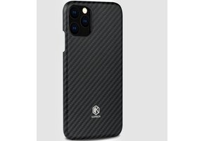 Evutec Karbon Value Thin Series 0.7mm Aramid Fiber Case for IPhone 11 Pro - Black