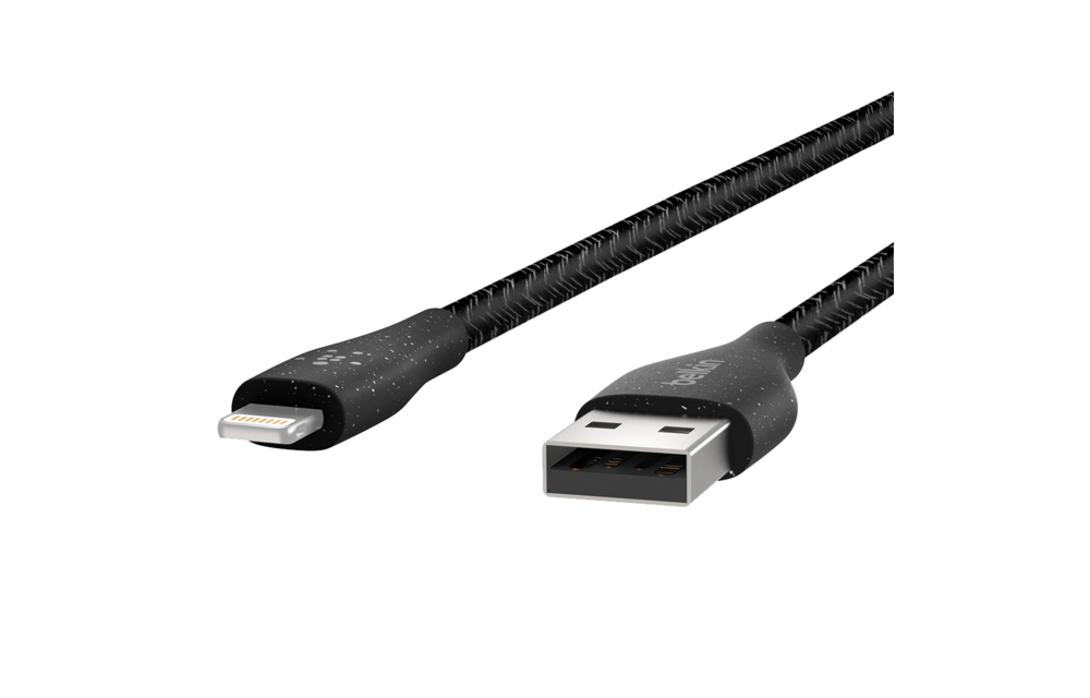 Belkin Duratek Plus Lightning to USB-A cable 3M - Black