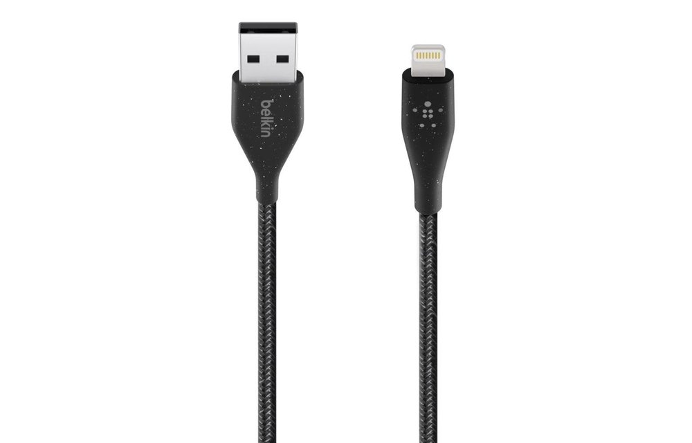 Belkin Duratek Plus Lightning to USB-A cable 3M - Black