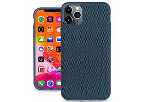 Evutec Ballistic Nylon Aergo Series Case With Afix for iPhone 11 Pro - Blue