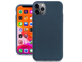 Evutec Ballistic Nylon Aergo Series Case With Afix for iPhone 11 Pro - Blue
