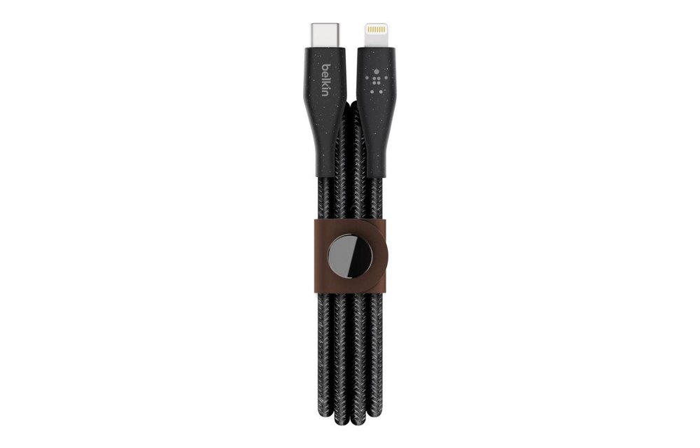 Belkin Duratek Plus Lightning to Type-C 1.2m - Black