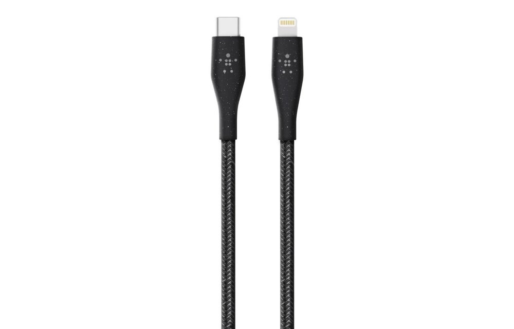 Belkin Duratek Plus Lightning to Type-C 1.2m - Black