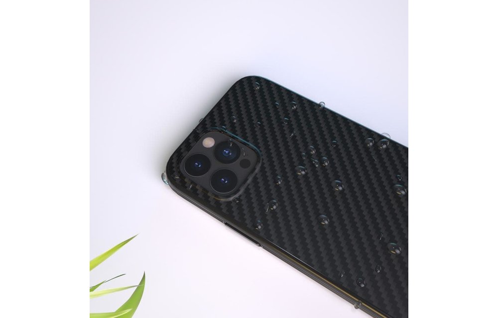 Evutec Aer Karbon Series With Afix Case for iPhone 12 / 12 Pro - Black