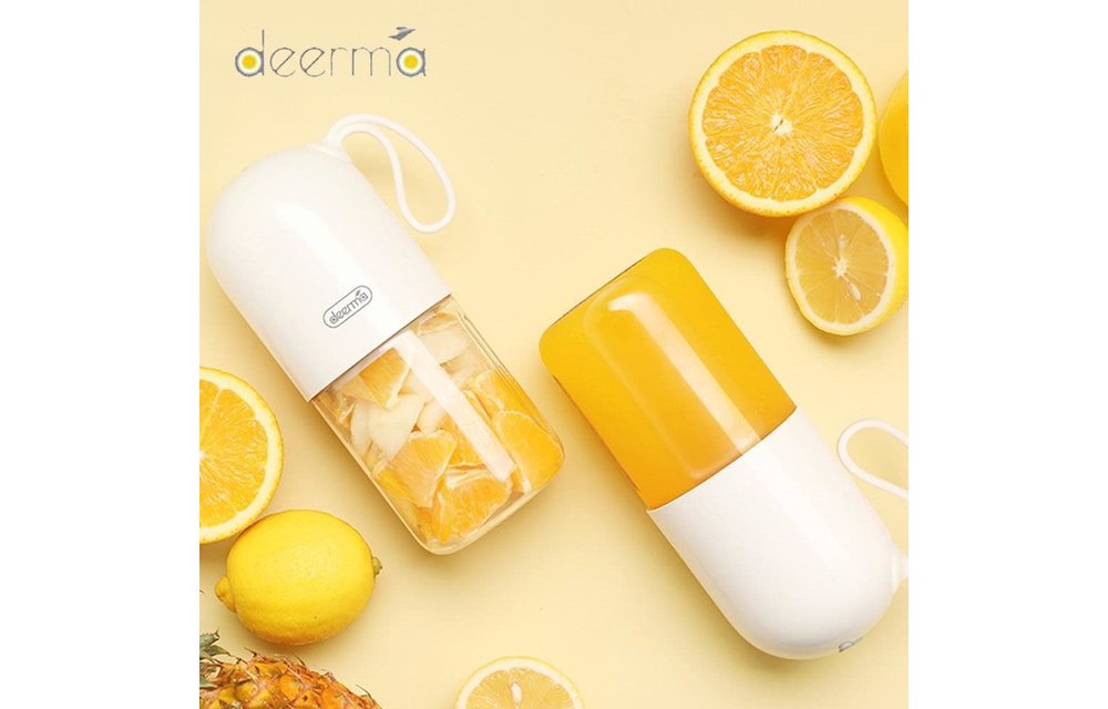 Deerma Portable Mini Juice Blender Capsule Shape Powerful Electric Cup