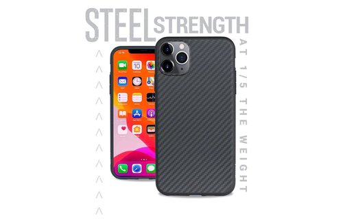 Evutec Aer Karbon Series With Afix Case for iPhone 11 Pro - Black