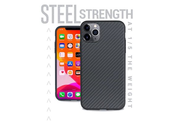 Evutec Aer Karbon Series With Afix Case for iPhone 11 Pro - Black