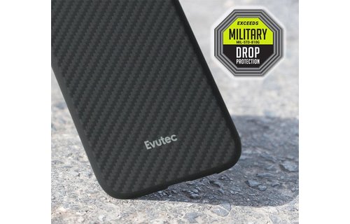 Evutec Aer Karbon Series With Afix Case for iPhone 11 Pro - Black