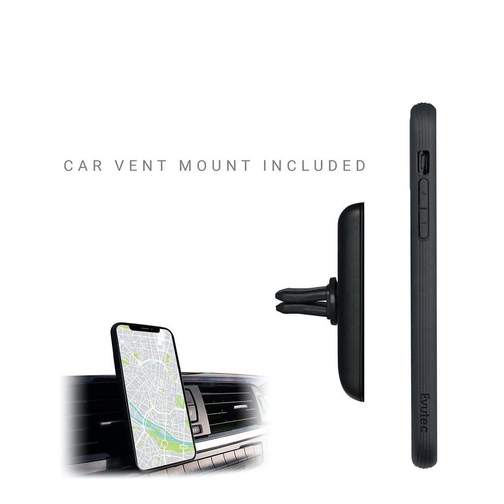 Evutec Aer Karbon Series With Afix Case for iPhone 11 Pro - Black