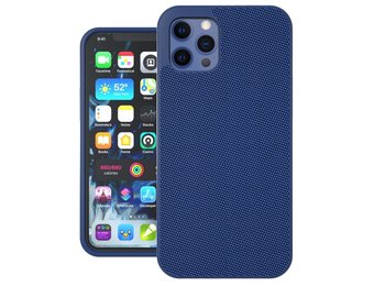 Evutec Ballistic Nylon Aergo Series Case With Afix for iPhone 12 Mini - Blue