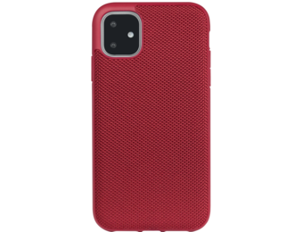 Evutec Ballistic Nylon Aergo Series Case With Afix for iPhone 11 Pro Max - Red
