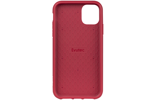 Evutec Ballistic Nylon Aergo Series Case With Afix for iPhone 11 Pro Max - Red