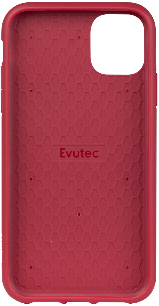 Evutec Ballistic Nylon Aergo Series Case With Afix for iPhone 11 Pro Max - Red