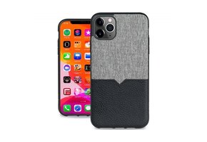 Evutec Northill Series With Afix Case for iPhone 11 Pro - Canvas/Black