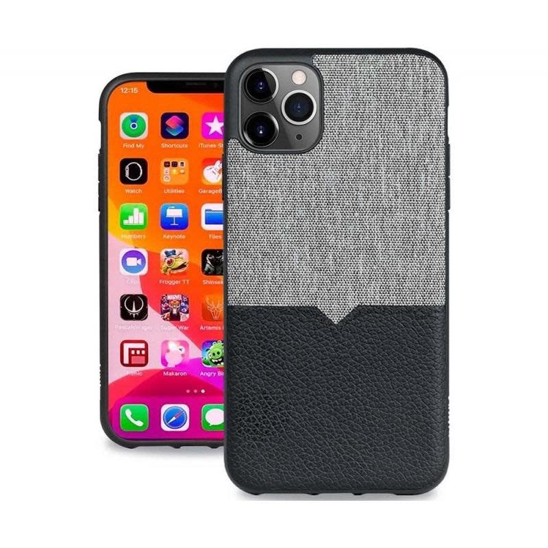 Evutec Northill Series With Afix Case for iPhone 11 Pro - Canvas/Black