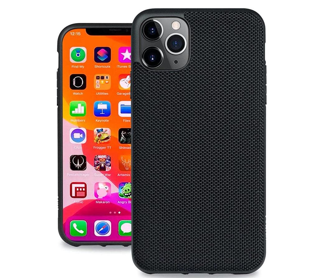 Evutec Ballistic Nylon Aergo Series Case With Afix for iPhone 11 Pro - Black