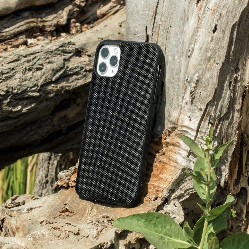 Evutec Ballistic Nylon Aergo Series Case With Afix for iPhone 11 Pro - Black