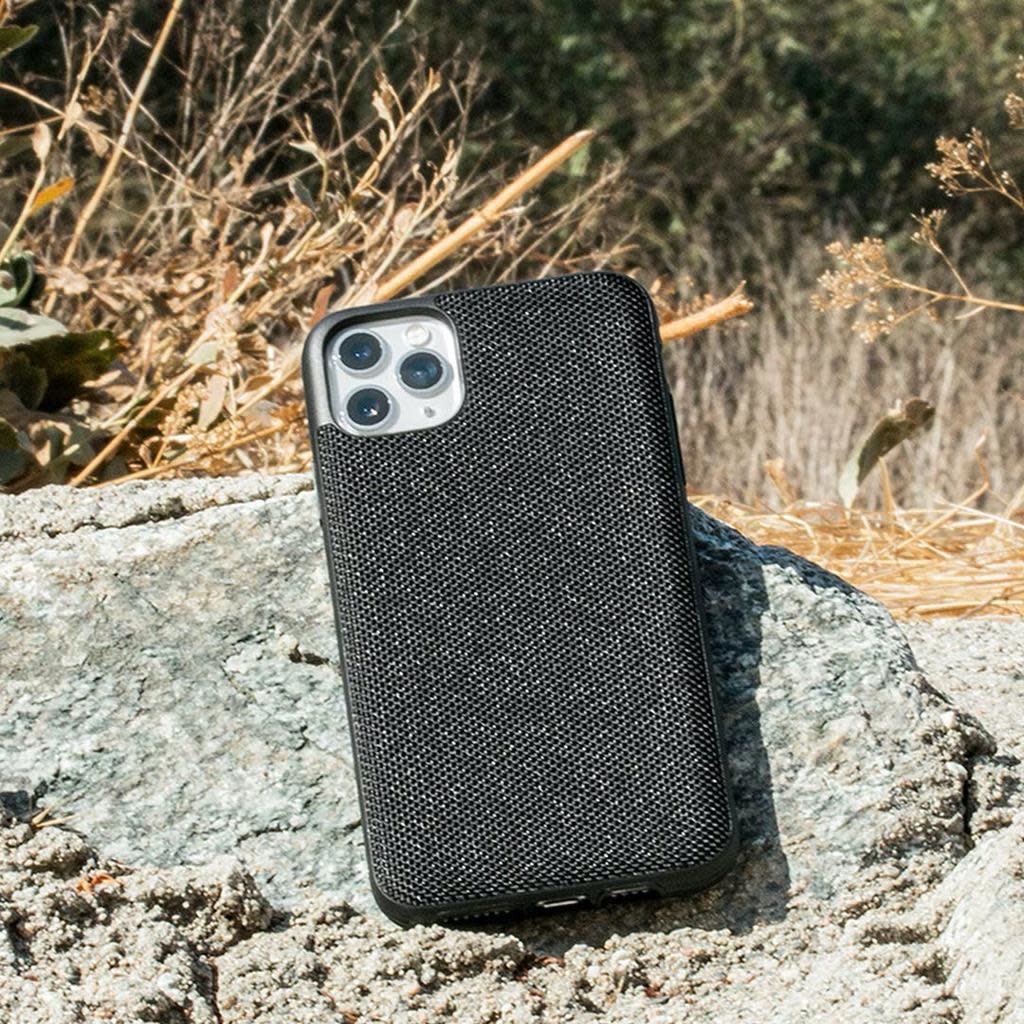 Evutec Ballistic Nylon Aergo Series Case With Afix for iPhone 11 Pro - Black