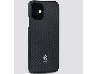 Evutec Karbon Value Thin Series 0.7mm Aramid Fiber Case for IPhone 11 - Black