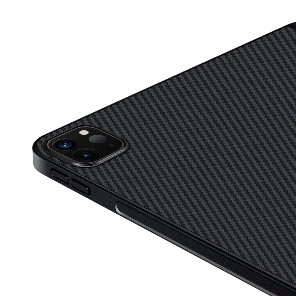 Pitaka Aramid Karbon Fiber MagEZ Case for iPad Pro 12.9” 4th-Gen (fit Smart/MagicKeyboard) - Black/Grey Twill