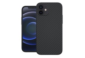 Evutec Aer Karbon Series With Afix for iPhone 12 Mini - Black