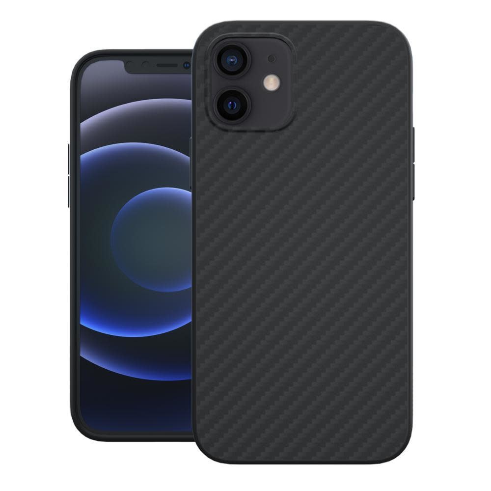 Evutec Aer Karbon Series With Afix for iPhone 12 Mini - Black