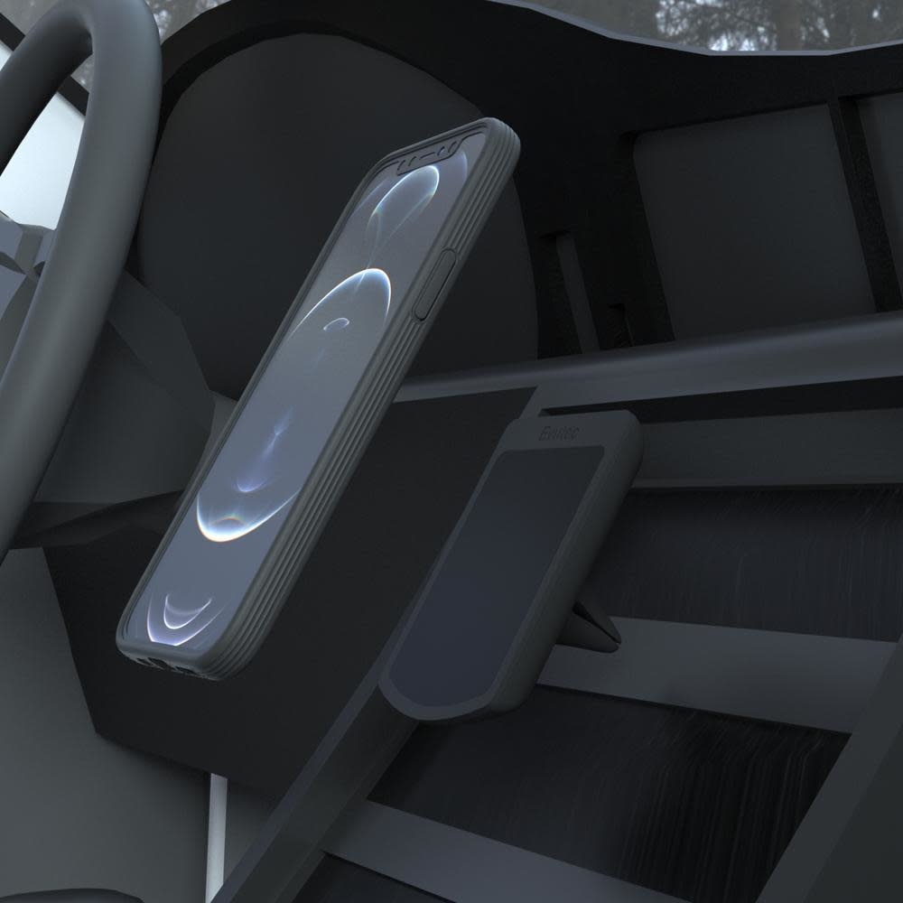 Evutec Aer Karbon Series With Afix for iPhone 12 Mini - Black