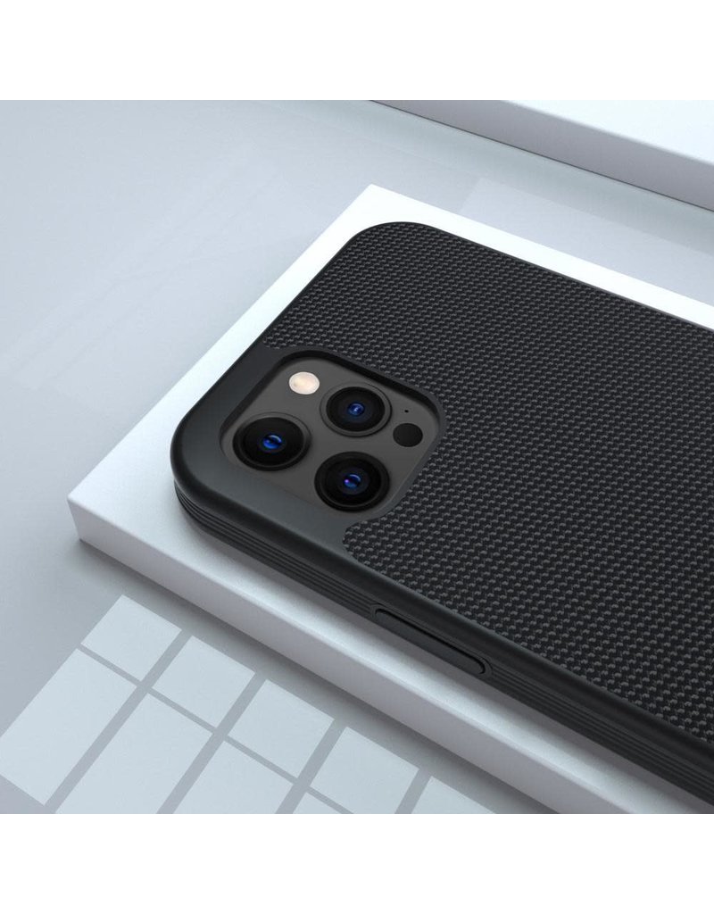 Evutec Evutec Ballistic Nylon Aergo Series Case With Afix for iPhone  12 Mini - Black