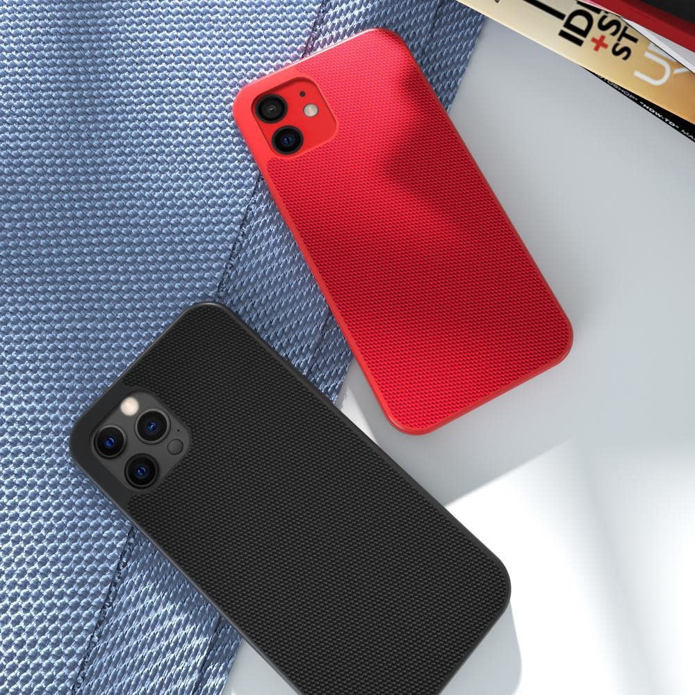 Evutec Ballistic Nylon Aergo Series Case With Afix for iPhone 12 Mini - Black