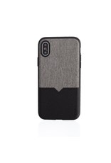 Evutec EVUTEC NORTHILL WITH AFIX FOR IPHONE X/Xs - CANVAS/BLACK & GRAY
