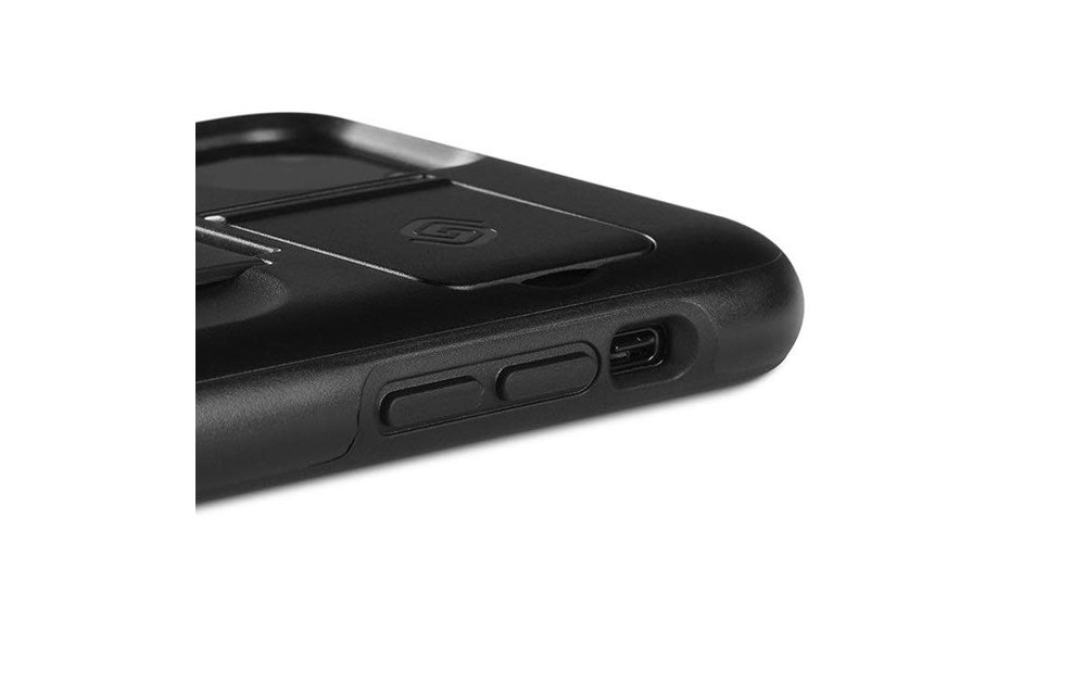 Grip2u Boost Hand Grip with Kickstand Case for iPhone 11 Pro - Charcoal