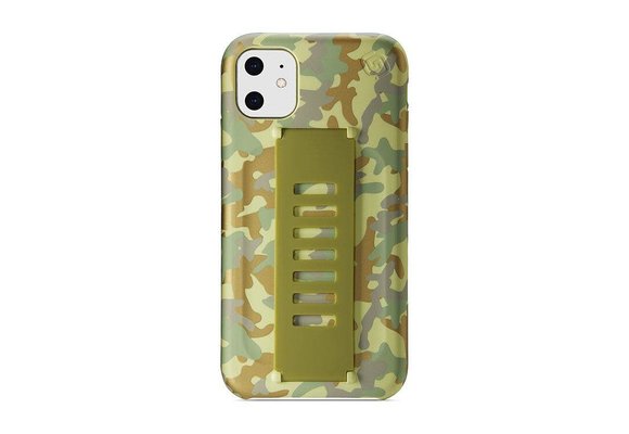 Grip2u Slim Multiple Hand Grip Case for iPhone 11 - West Point Metallic